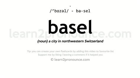 basilea pronunciation.